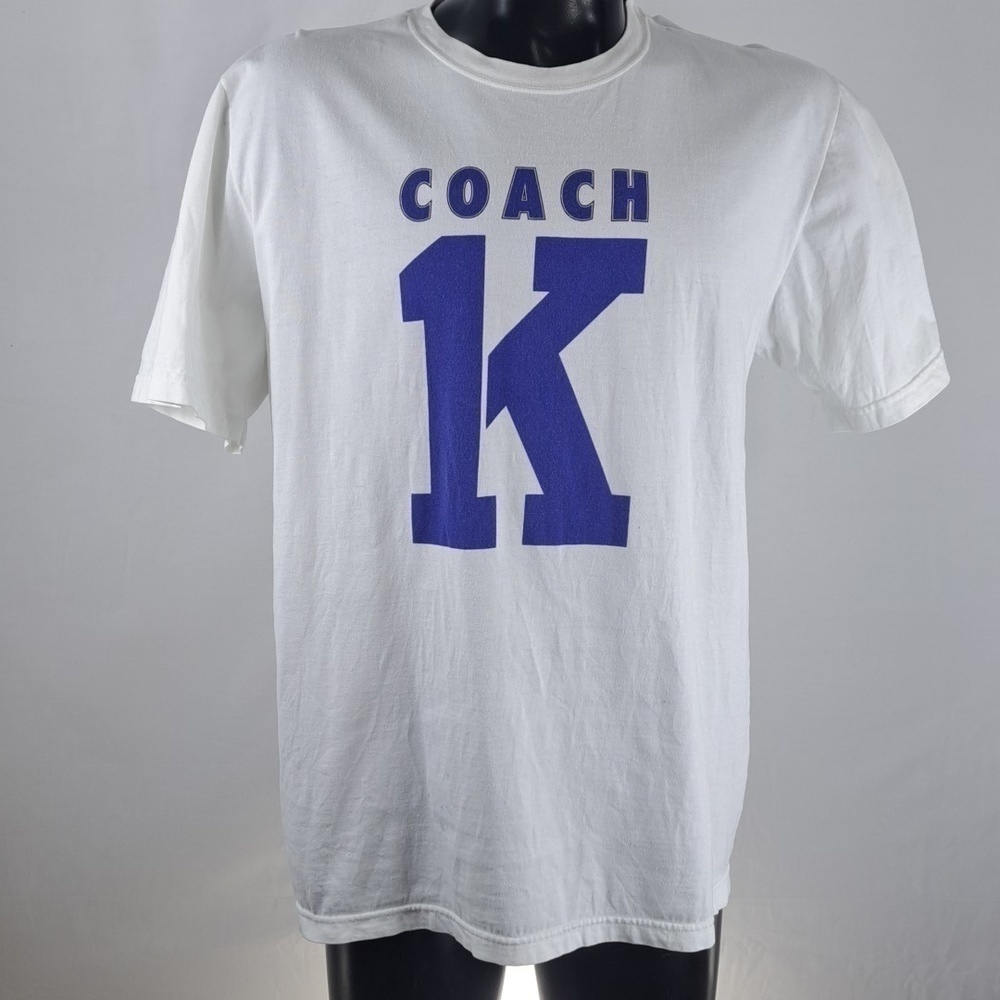 Nike Duke Basketball Coach K 1,000 wins celebration XL Duke basketball t-shirt